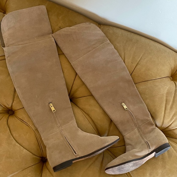 Joie Over the Knee Harmonee Suede Boots - Picture 1 of 16